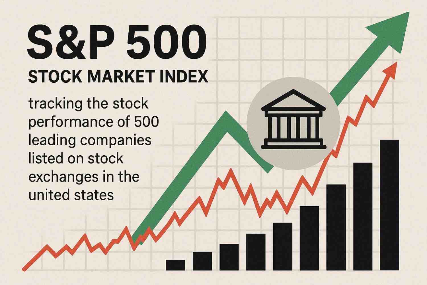 S&P 500 is a stock market index tracking the stock performance of 500 leading companies listed on stock exchanges in the United States
